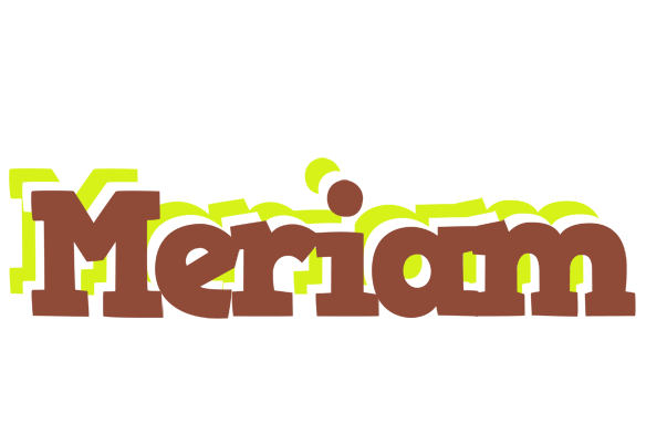 Meriam caffeebar logo