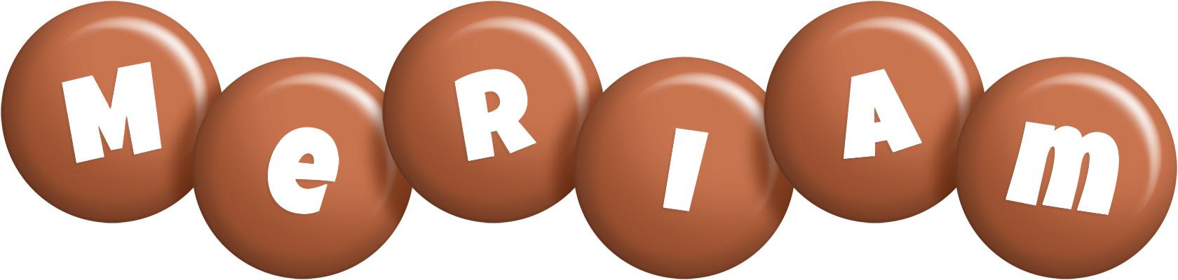 Meriam candy-brown logo