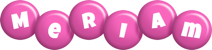 Meriam candy-pink logo