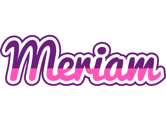 Meriam cheerful logo