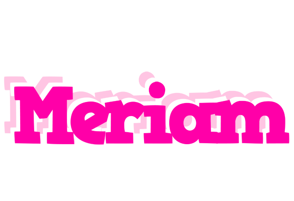 Meriam dancing logo