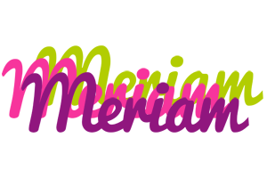 Meriam flowers logo