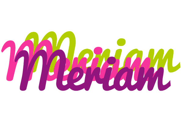 Meriam flowers logo