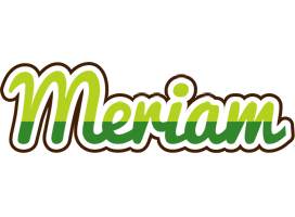 Meriam golfing logo