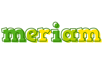 Meriam juice logo