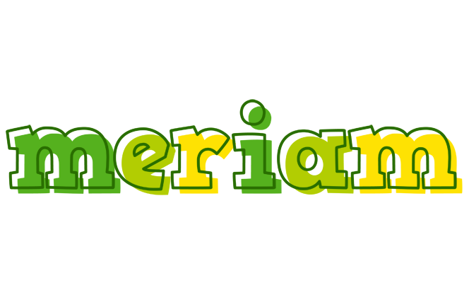 Meriam juice logo