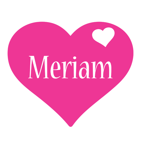 Meriam love-heart logo