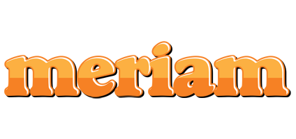 Meriam orange logo