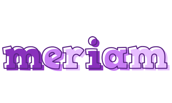 Meriam sensual logo
