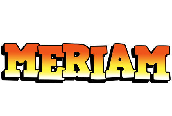 Meriam sunset logo