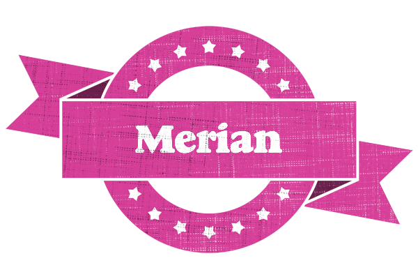 Merian beauty logo