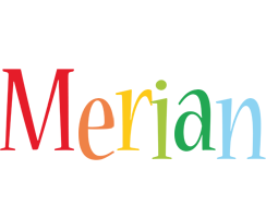 Merian birthday logo