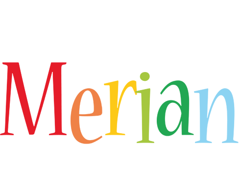 Merian birthday logo