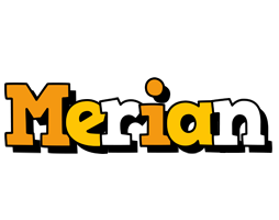 Merian cartoon logo