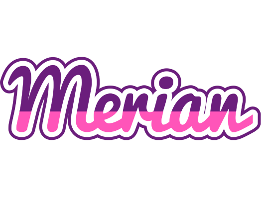 Merian cheerful logo