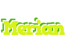 Merian citrus logo