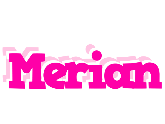 Merian dancing logo