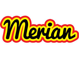 Merian flaming logo