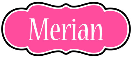 Merian invitation logo