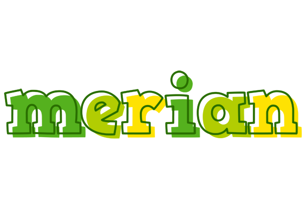 Merian juice logo