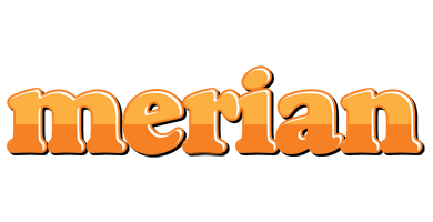 Merian orange logo