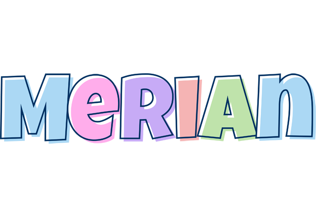 Merian pastel logo
