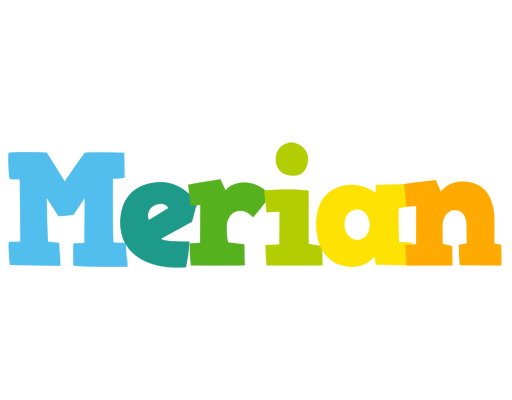 Merian rainbows logo