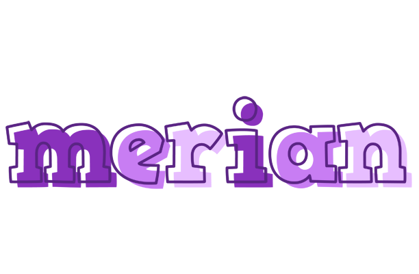 Merian sensual logo
