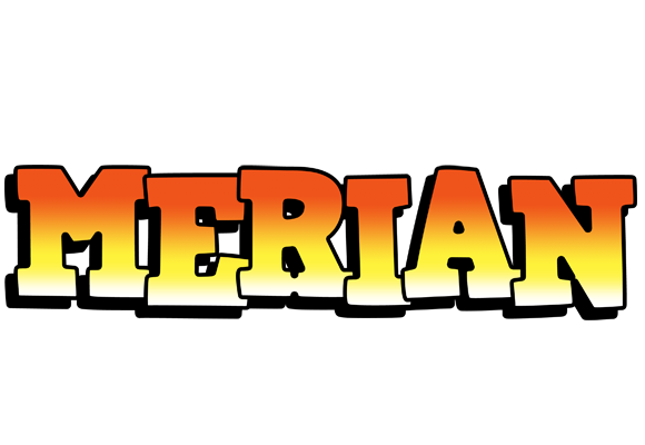 Merian sunset logo