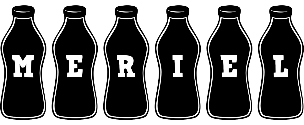 Meriel bottle logo