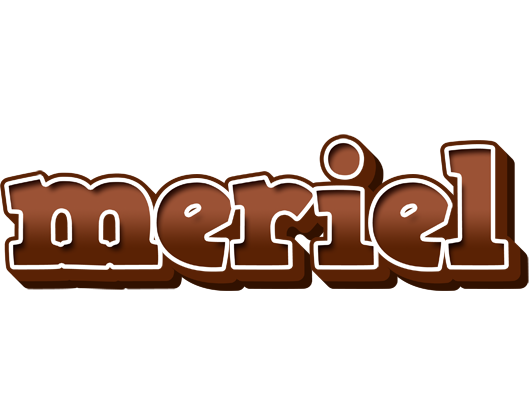 Meriel brownie logo