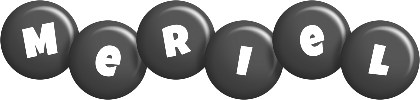 Meriel candy-black logo
