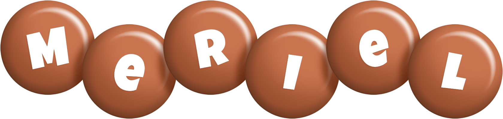 Meriel candy-brown logo