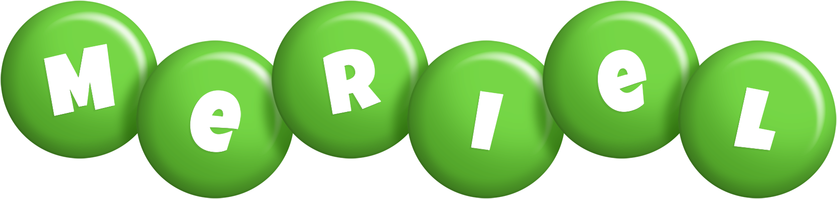 Meriel candy-green logo