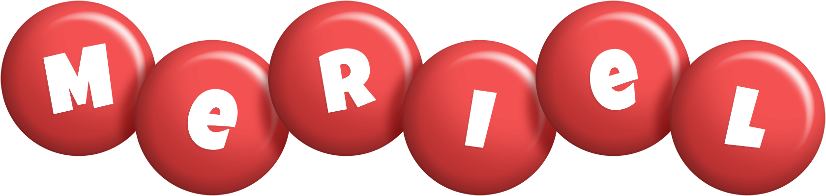 Meriel candy-red logo