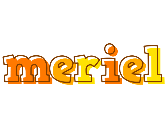 Meriel desert logo