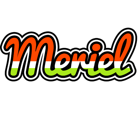 Meriel exotic logo