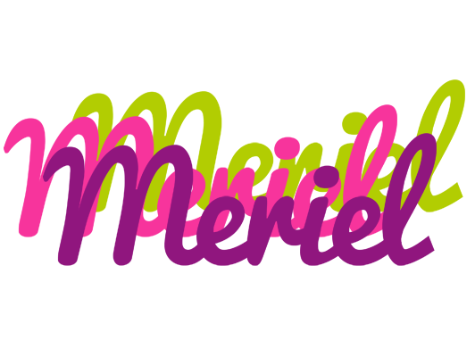 Meriel flowers logo
