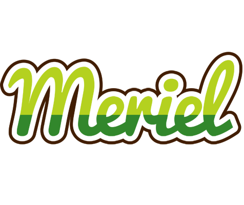 Meriel golfing logo