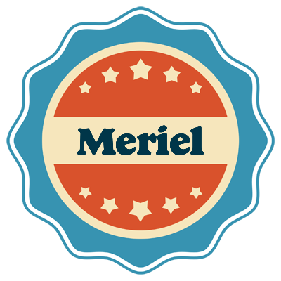 Meriel labels logo