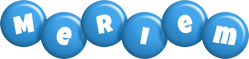 Meriem candy-blue logo