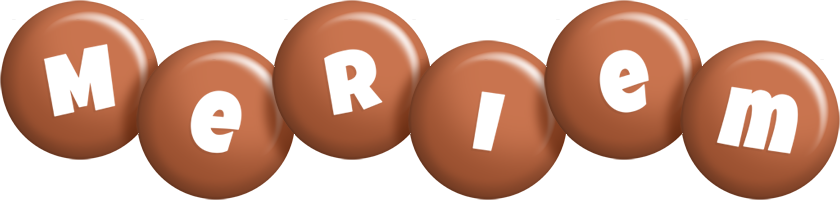 Meriem candy-brown logo