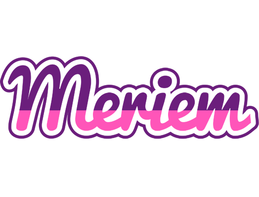 Meriem cheerful logo