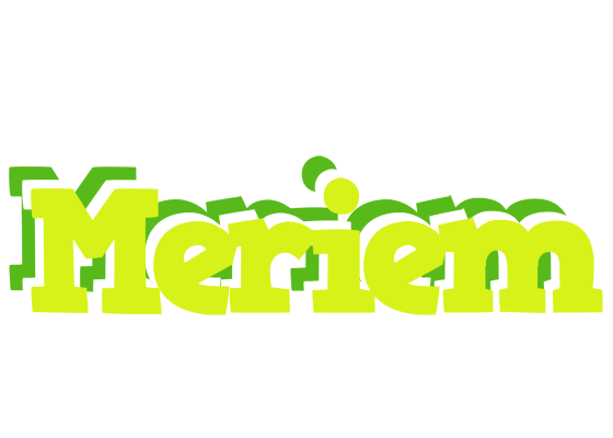 Meriem citrus logo