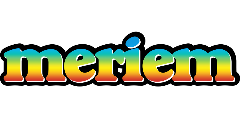 Meriem color logo