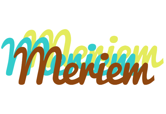 Meriem cupcake logo