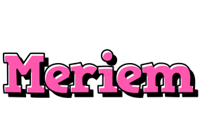 Meriem girlish logo