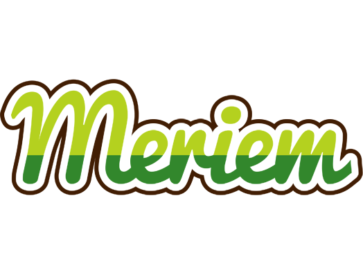 Meriem golfing logo