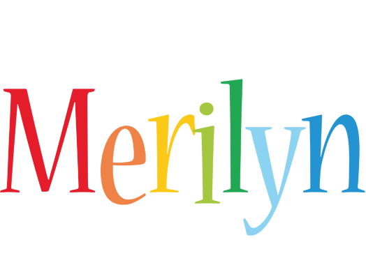 Merilyn birthday logo