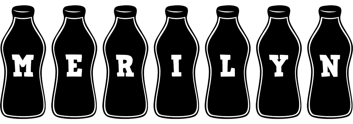 Merilyn bottle logo